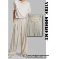 Baggy High Waisted Pleated Wide Leg Trousers