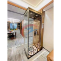 tempered glass home lift