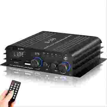 Professional High-Power Audio Power Amplifier for Home, Karaoke, and Stage Use