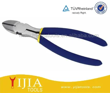 4.5" Mini Diagonal Pliers with plastic dipped handles