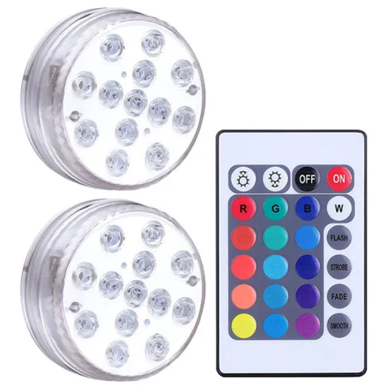 RGB Color Changing Submersible LED Lights