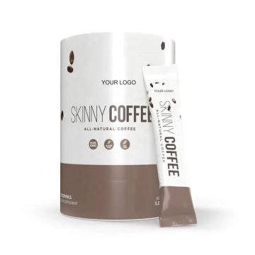 OEM/ODM Vegan Zero Sugar Low Carb Green Coffee Bean Weight Loss Instant Coffee Powder Detox Slim Coffee Powder