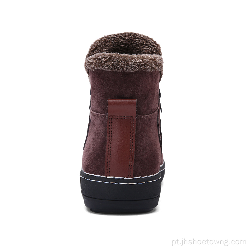 Botas masculinas tênis de ar livre com design zip side