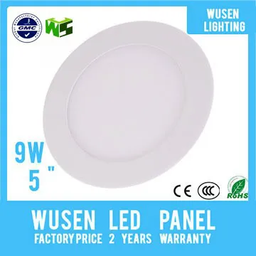 9W round Led panel light with SMD2835 145mm*145mm