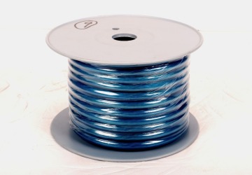 China Trade Assurance paired speaker wire 8ga blue colour with flexible matte jacket