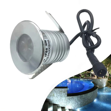 IP68 Waterproof 3W LED Underwater Light