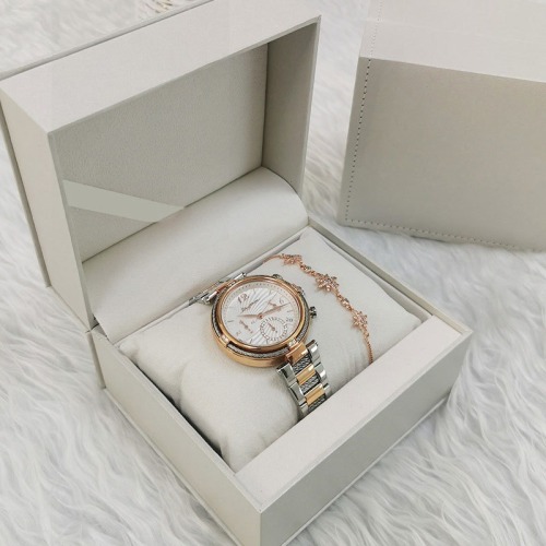 Wholesale Paper White Watch Square display box