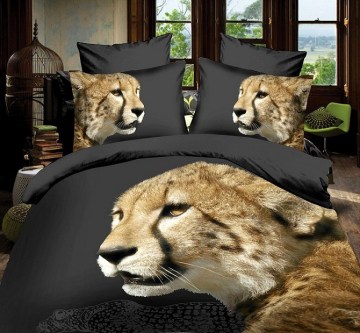 Animal Printed 3D Comforter Set, HIgh Quality 3D Printed Bedding sets