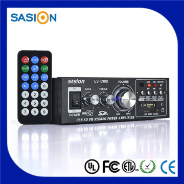 12v DC 220v AC car mini power mixer amplifier