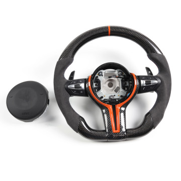 Carbon Fiber Alcantara Steering Wheel for BMW F30 F10 F32 E60 E46 E90 X5 E70 M3 M4 M5 M6 F90 F80 F82 F87