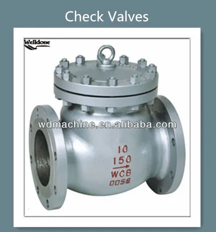 Stainless Steel Class 150-1500 Swing Check Valve