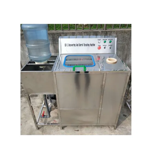 Factory Direct Sale 5 Gallon Bottle Cap Removing and Washing Machine