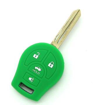 Logo Nissan 4 buttons silicone key case