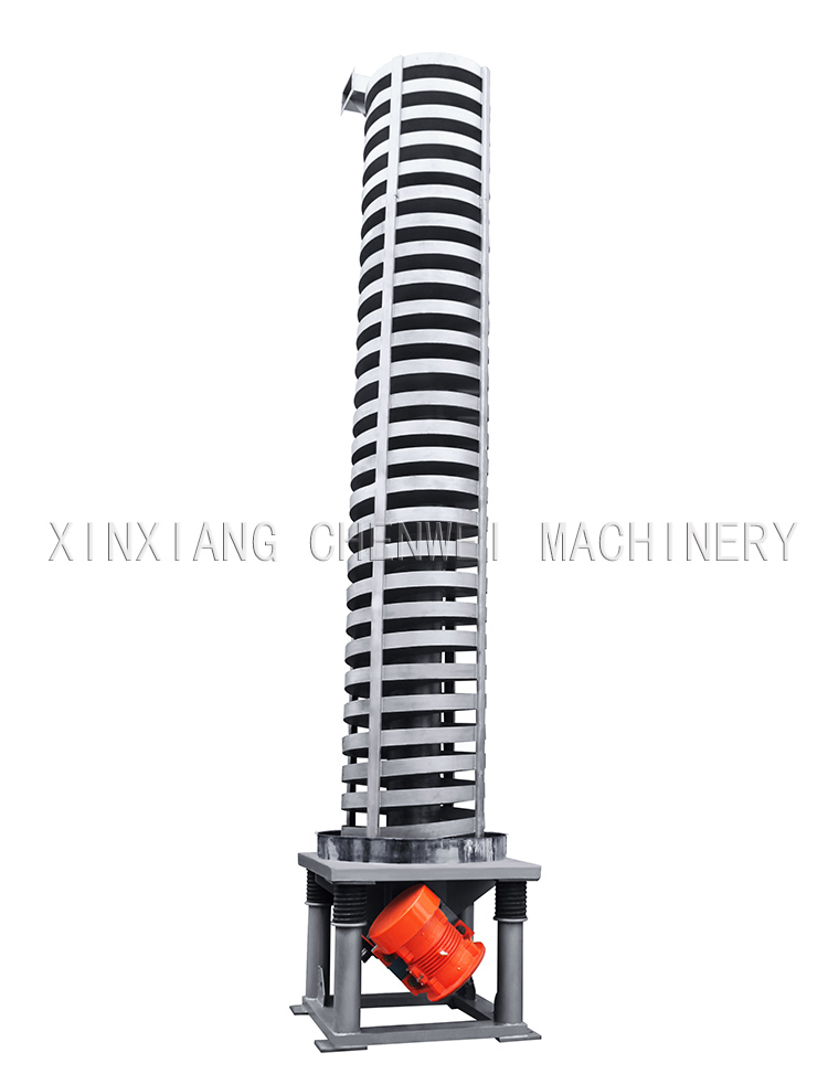 Supply materials stainless steel vibratory spiral elevator