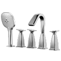 Bath Mixer Tap con Handshower