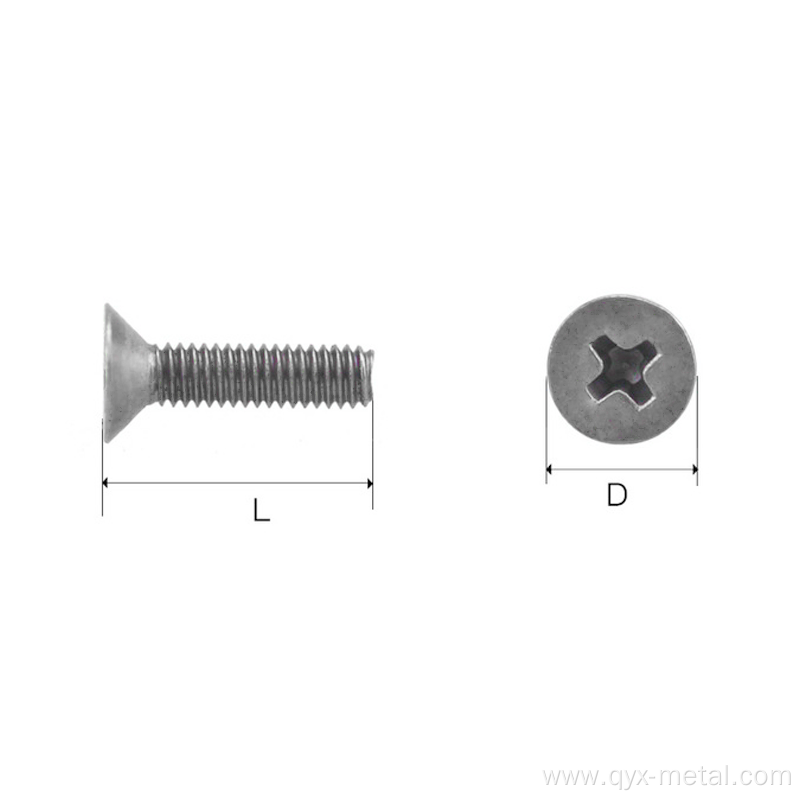 Countersunk Head Titanium Screws for Motorcycle and Bicycle