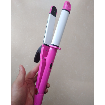 2-in-1 Best Ceramic Hair Straightener Curler Flat Iron