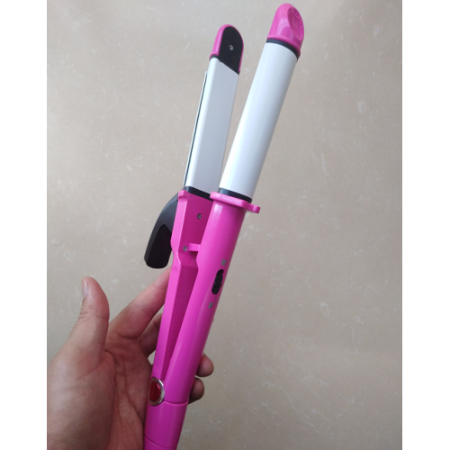 2-in-1 Best Ceramic Hair Straightener Curler Flat Iron
