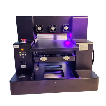 Multifunktional A3 LED-UV-Flachbettdrucker für mehrschichtige Telefonhülsen und Flaschendruck