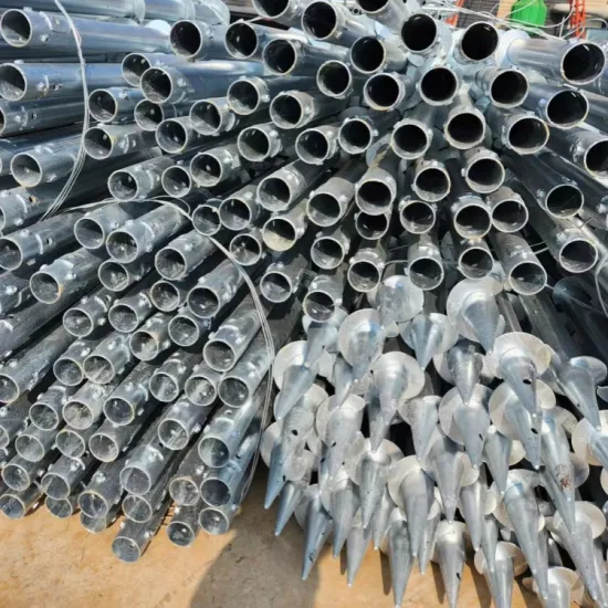 Grouting Steel Pipe for Solar Energy Foundations