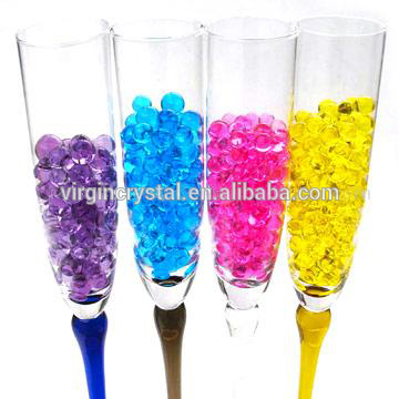 Colorful spongebob water gem crystal soil for plant decoration