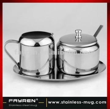 Stainless steel cruet