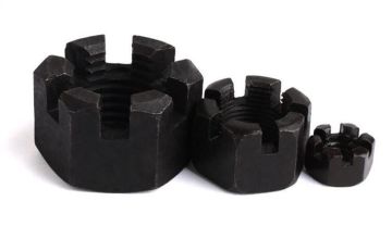Castelo com fenda hexadecutiva