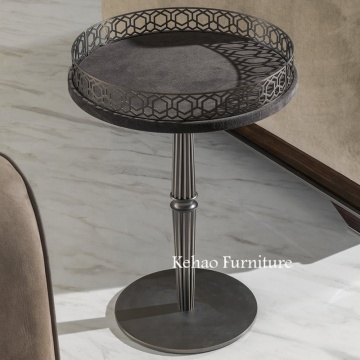 Modern Fabric Covered Luxury Sofa Table for Living Room