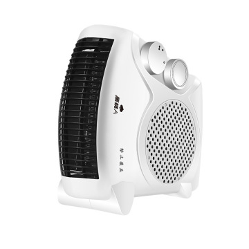 Small Portable Ceramic Space Heater with Adjustable Thermostat for Office and Home Use