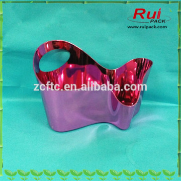 Plastic empty mini bathtub for holding shampoo bottles,skin care products