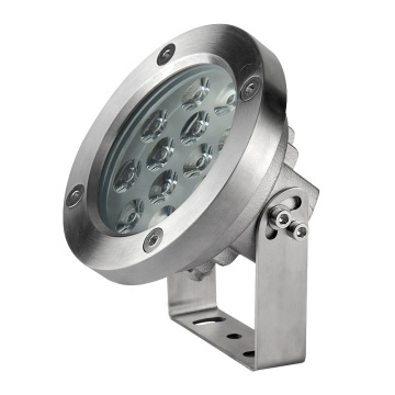 IP68 Rated 15W LED Underwater Light DC24V 3000K in Stainless Steel 304