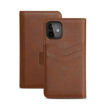 Sarung Telefon Magnet Mewah Crazy Horse