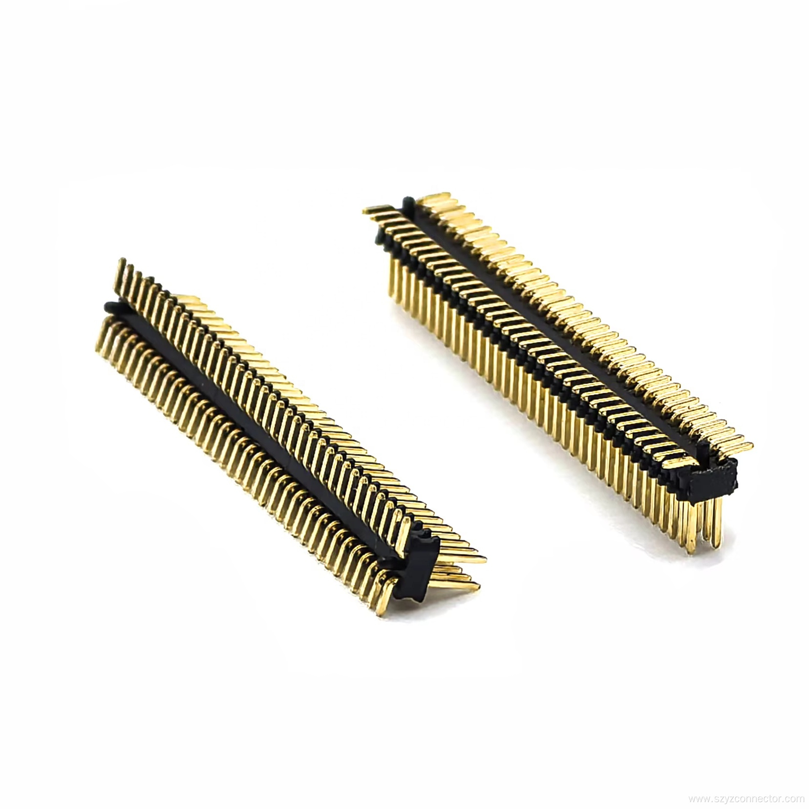 0.8mm Pitch Pin header Connector SMT H1.38mm Dual Row 2*36P