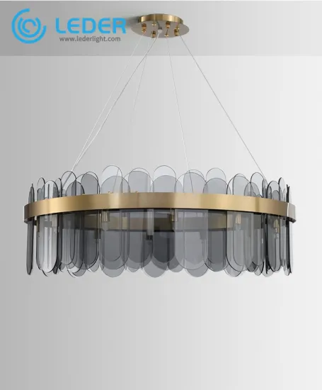 LEDER Glass Modern Unique Chandeliers