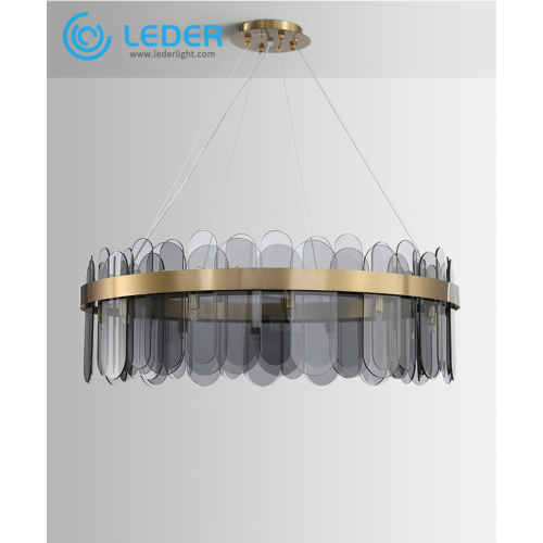 LEDER Glass Modern Unique Chandeliers