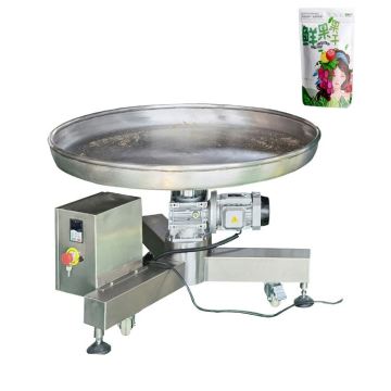 Stainless Steel Automatic Rotary Bottle Collecting Table