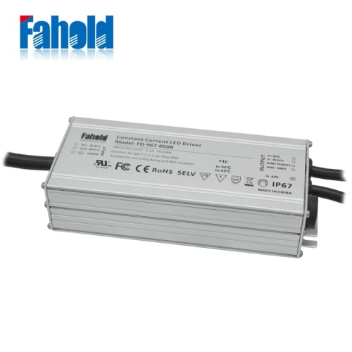 347Vac Entrada 100W Conductor Impermeable Farola