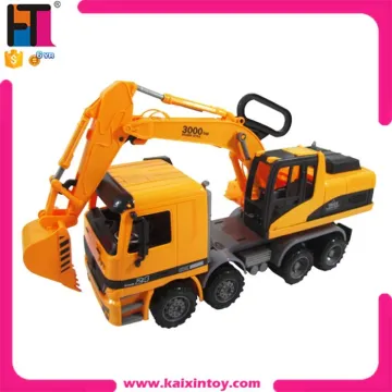Plastic Kids Vehicle Toys Friction Large Toy Trucks