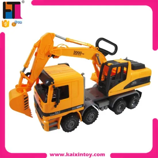 Plastic Kids Vehicle Toys Friction Tractor Toy