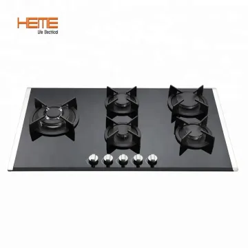 China Manufacturer Built-in Gas Hob with Tempered Glass Cooktop 5 Burner