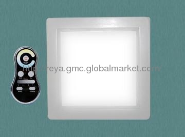 20x20cm luci di pannello di Dimmable LED con controller RF