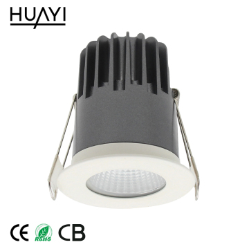 HUAYI IP65 Waterproof 15W Aluminum Dimmable Round LED Downlight