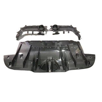 Capristo Style Dry Carbon Fiber Rear Diffuser for Ferrari 488 GTB