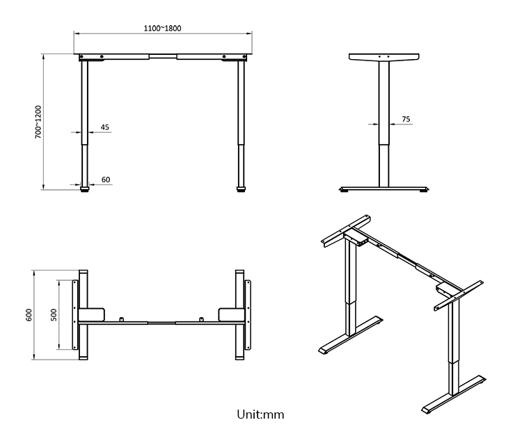 standing table