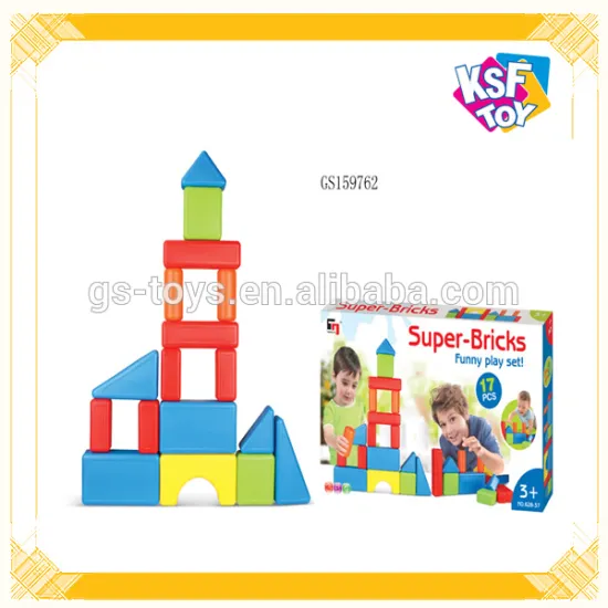 Plastic DIY Block Toy For Kids Educational Toy