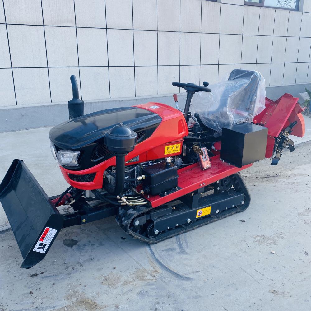 Tractor de rastreadores para la agricultura