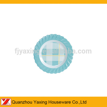 Yaxing 6" Flower Wavy melamine Dinner Plate