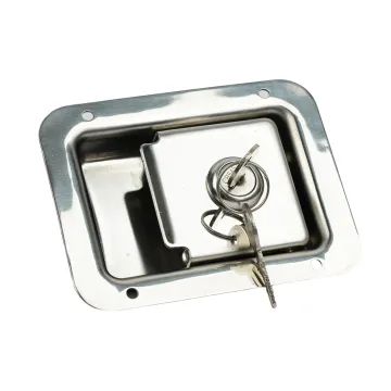High-Quality Metal Cabinet Mount Recessed Door Paddle Lock: Ensuring Secure and Durable Storage Solutions
