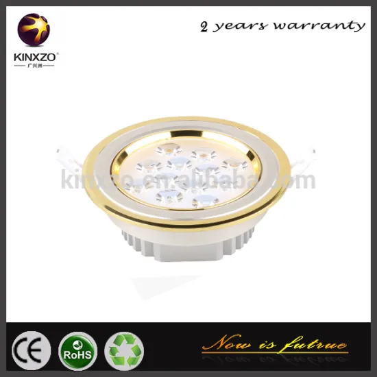 Hot selling 12w golden indoor motion sensor ceiling light with Epileds chips