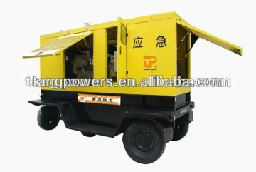 hot sale Three Phase Industrial Towable Diesel Genset Trailer Mounted